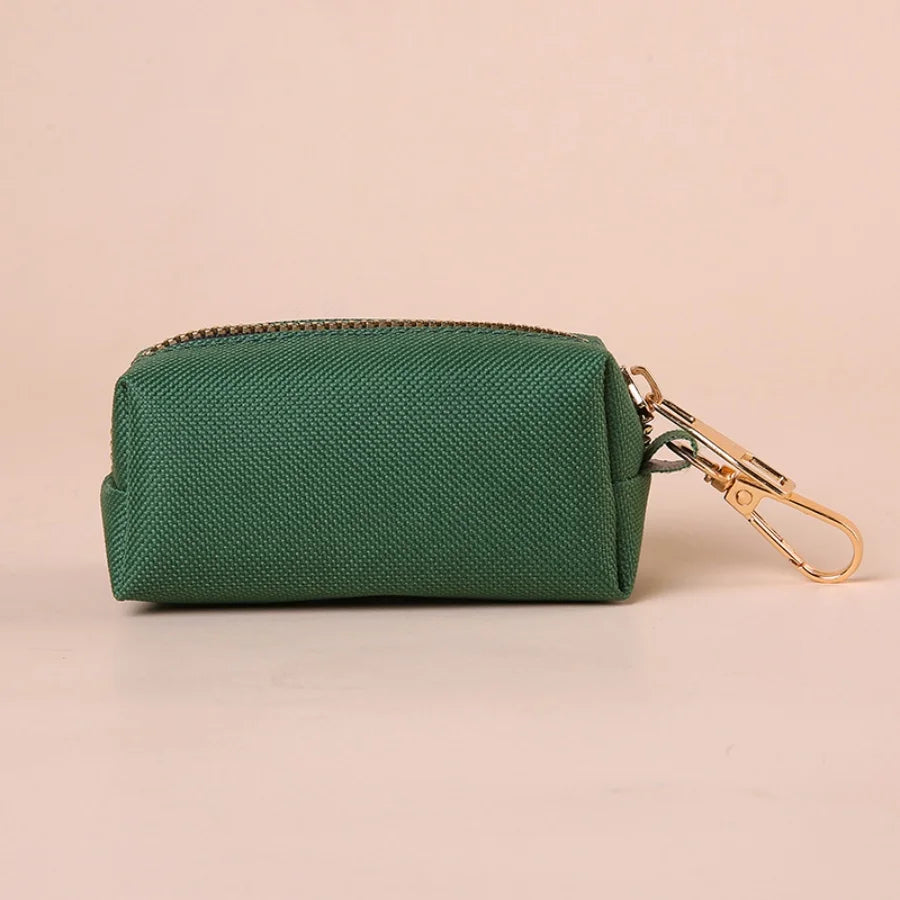 Canvas Dog Poop Bag Pouch Holder