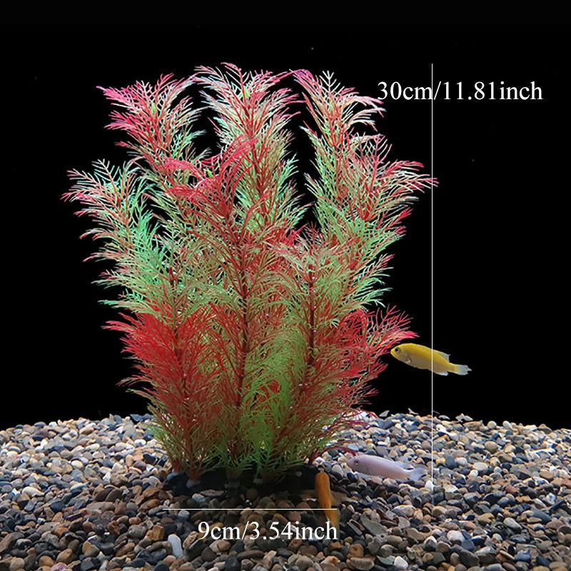 Artificial Plastic Aquarium Decor Plants