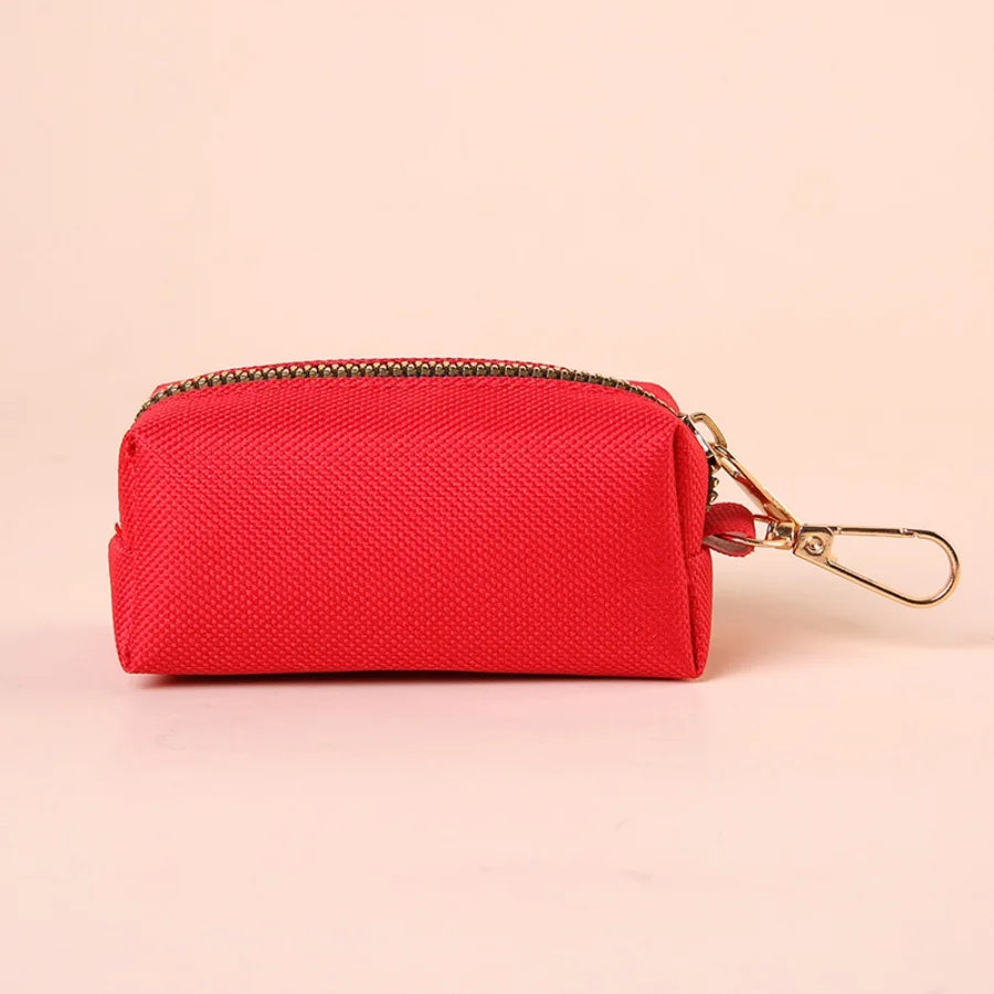 Canvas Dog Poop Bag Pouch Holder