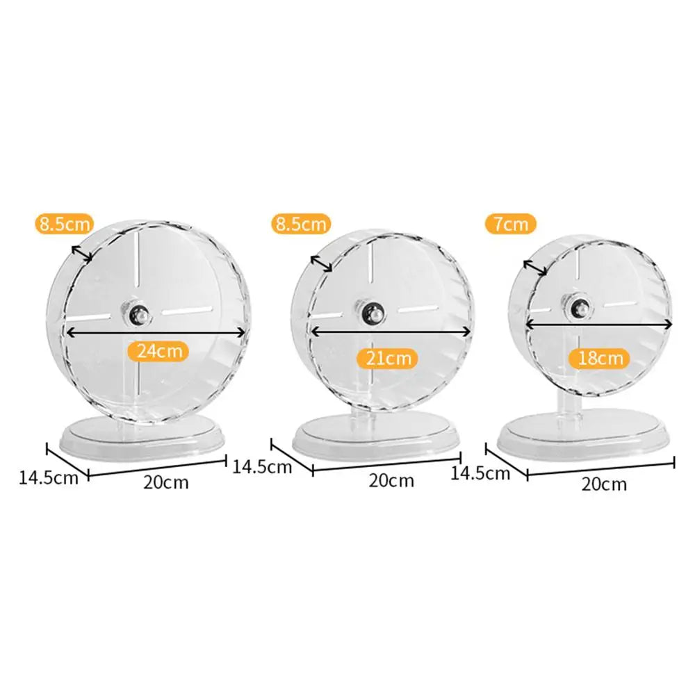 Silent Transparent Running Wheel