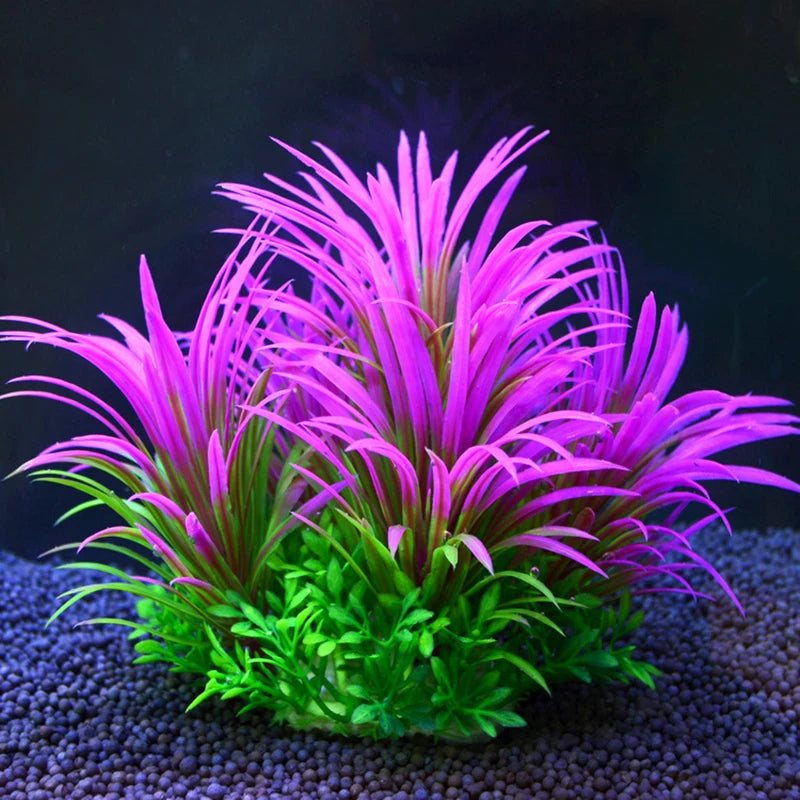 Artificial Plastic Aquarium Decor Plants