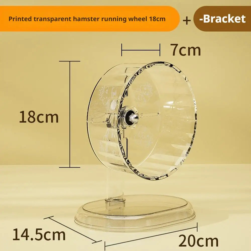 Silent Transparent Running Wheel