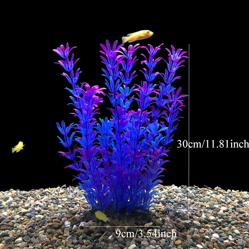 Artificial Plastic Aquarium Decor Plants