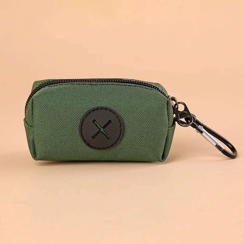 Canvas Dog Poop Bag Pouch Holder