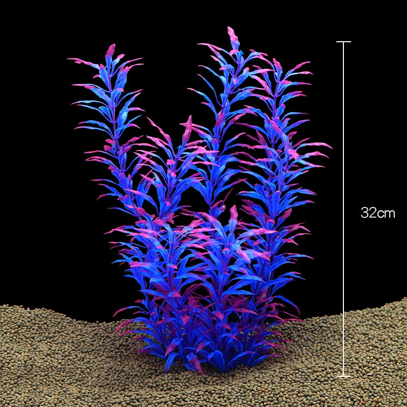 Artificial Plastic Aquarium Decor Plants