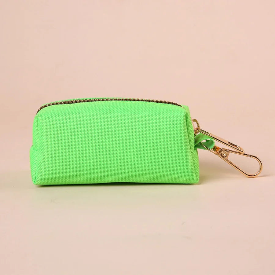 Canvas Dog Poop Bag Pouch Holder