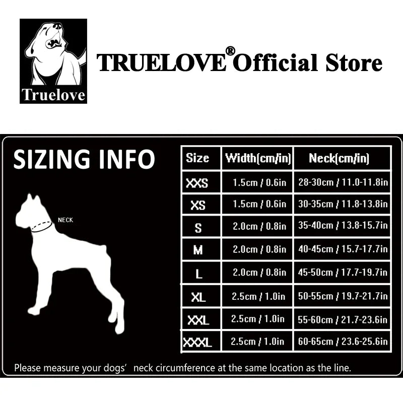 Truelove Nylon Dog Collar