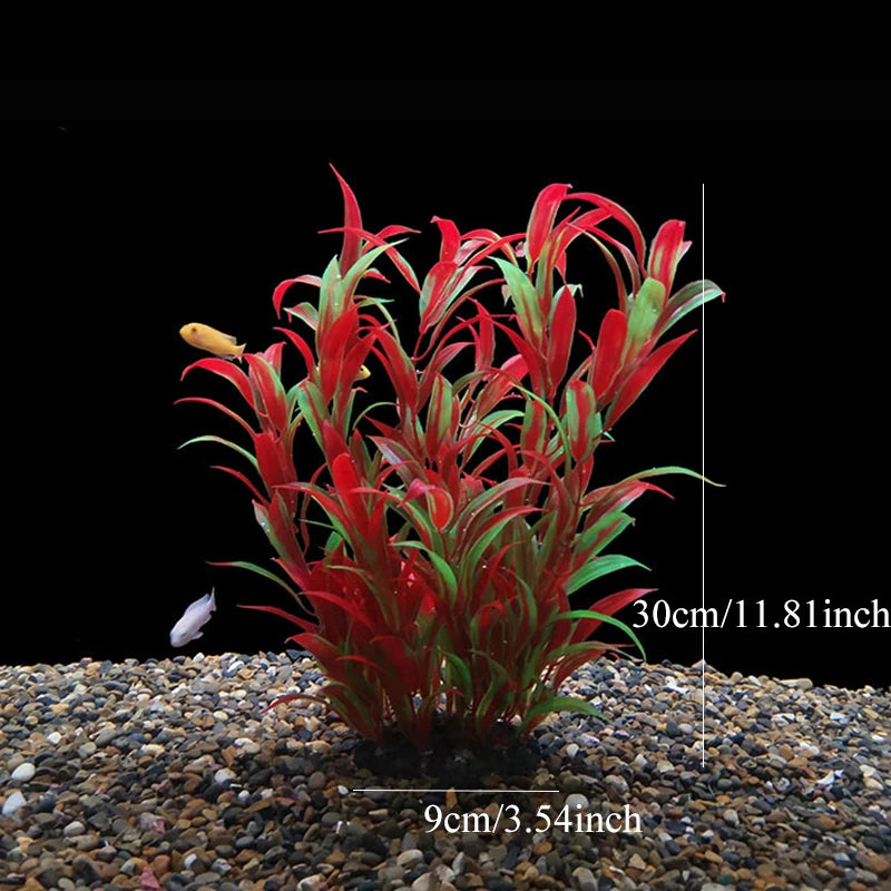 Artificial Plastic Aquarium Decor Plants