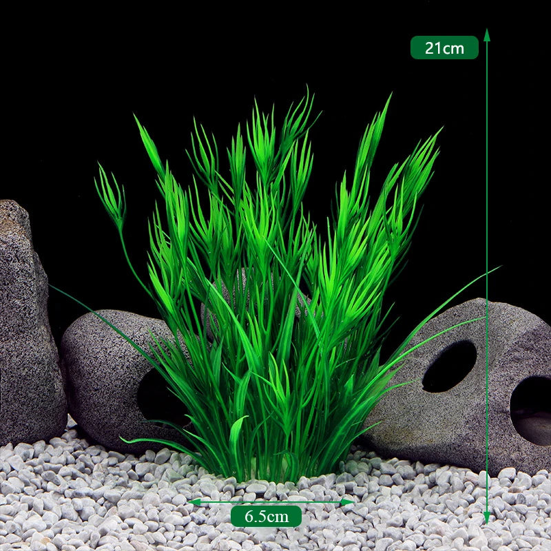 Artificial Plastic Aquarium Decor Plants