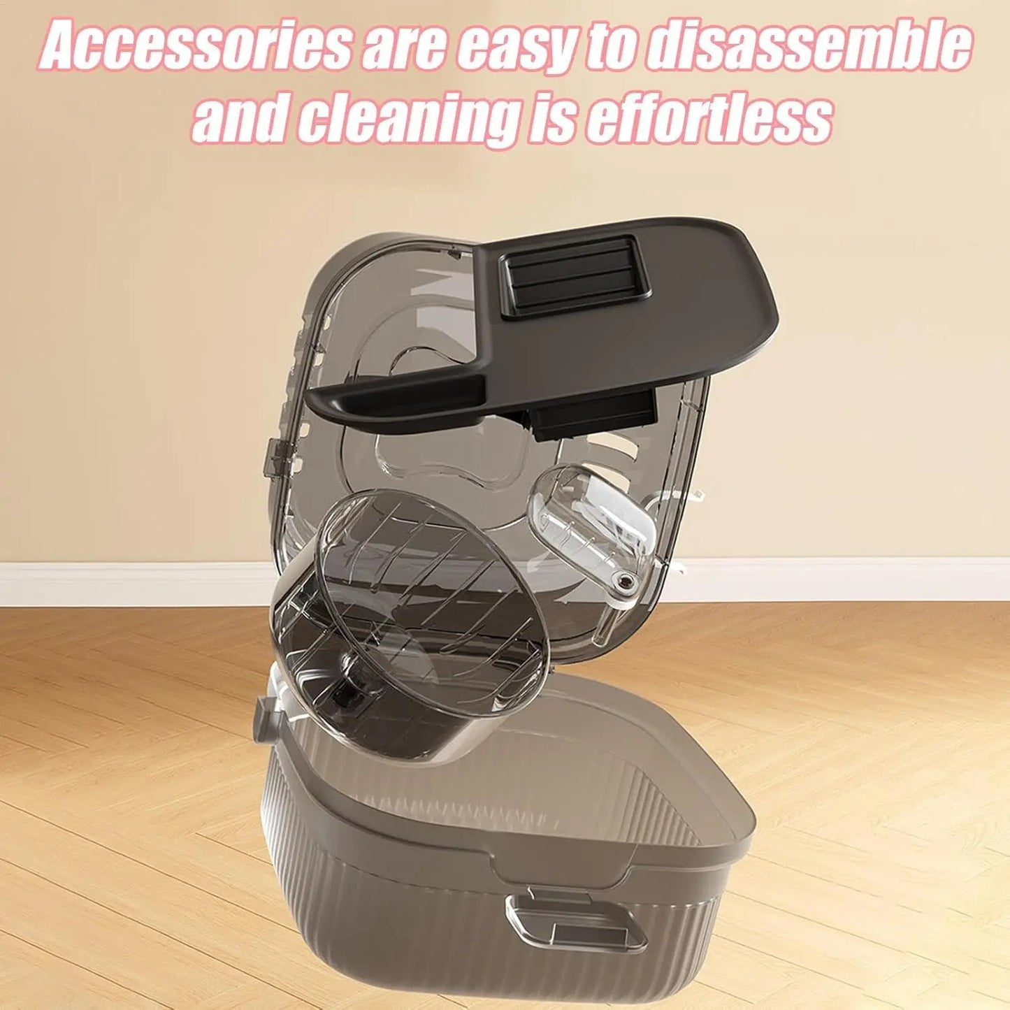 Lightweight Breathable Travel Cage with Water Dispenser