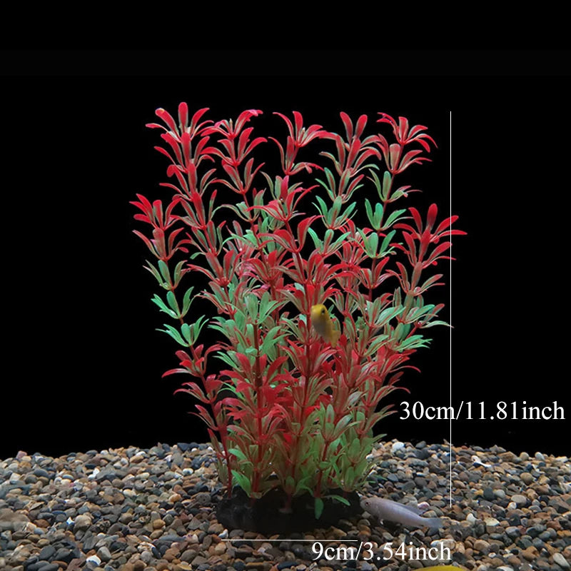 Artificial Plastic Aquarium Decor Plants
