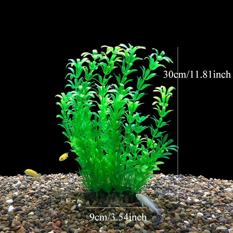 Artificial Plastic Aquarium Decor Plants