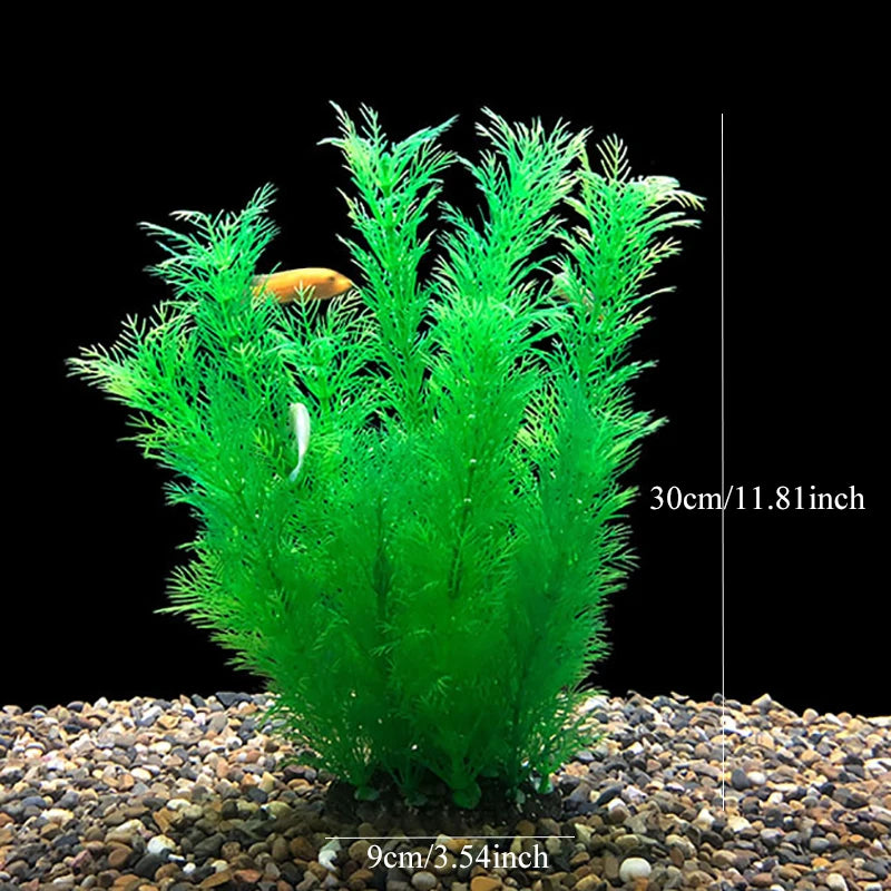 Artificial Plastic Aquarium Decor Plants