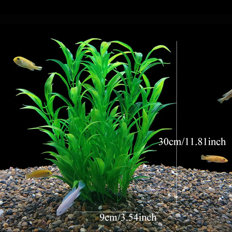 Artificial Plastic Aquarium Decor Plants