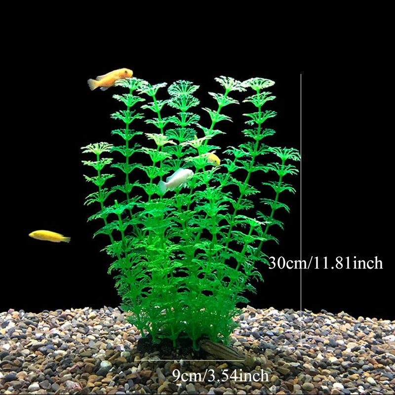 Artificial Plastic Aquarium Decor Plants