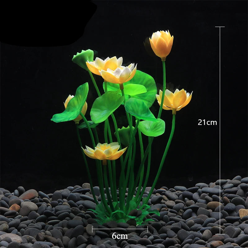 Artificial Plastic Aquarium Decor Plants