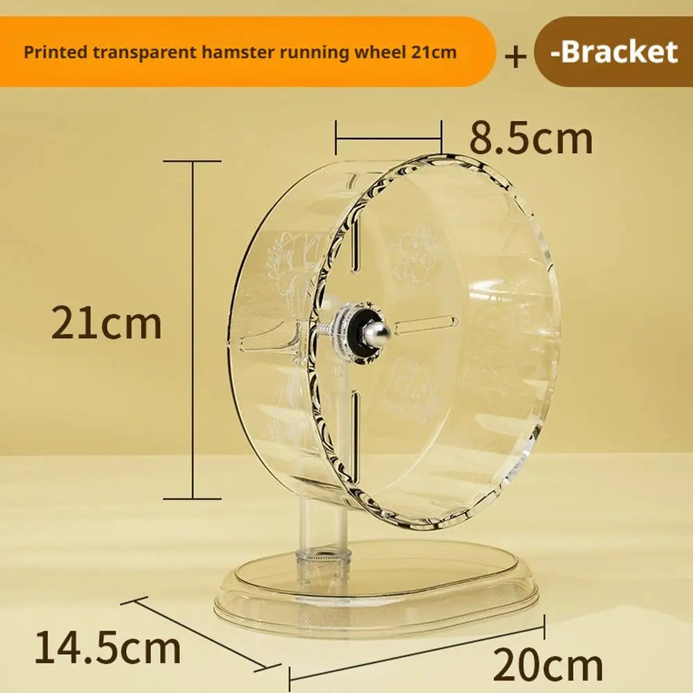 Silent Transparent Running Wheel