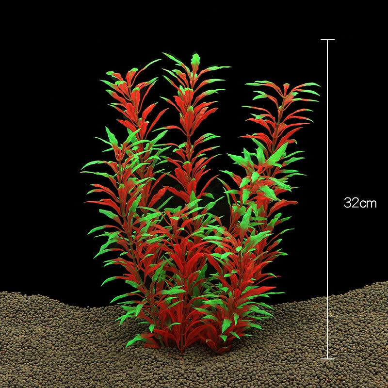 Artificial Plastic Aquarium Decor Plants