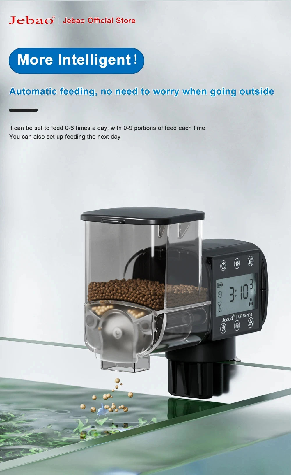 Digital Automatic Wifi Wireless Fish Feeder