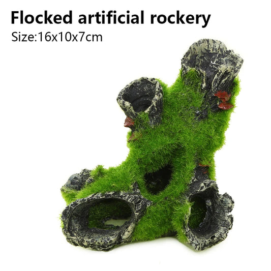 Resin Breeding Hiding Cave Aquarium Landscaping