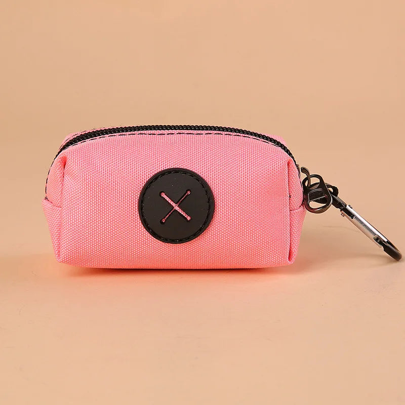Canvas Dog Poop Bag Pouch Holder