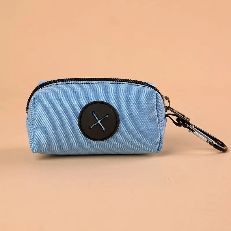 Canvas Dog Poop Bag Pouch Holder