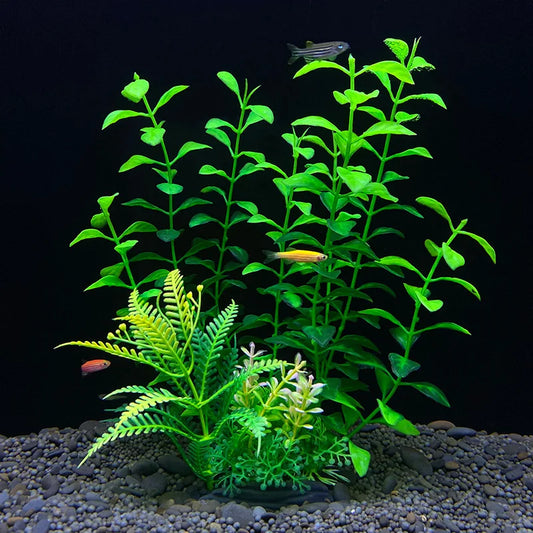 Artificial Plastic Aquarium Decor Plants